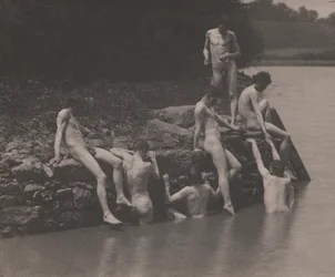 Étude pour "Natation