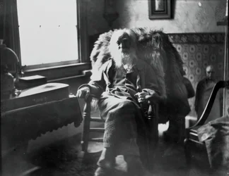 Walt Whitman à Camden, N.J., vers 1891