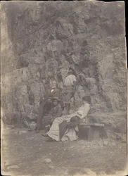 [William H. Macdowell et Margaret Eakins à Saltville ou Clinch Mountain, Virginie], 1880-82