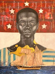 Amazing Grace, 2020 (technique mixte sur toile)