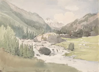 Vallée de Montagne, début-milieu du 19ème siècle