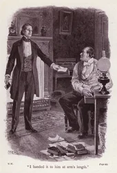Illustration pour La Dame en blanc de Wilkie Collins