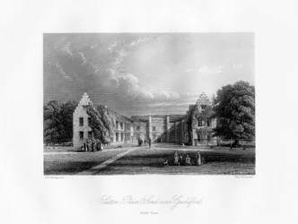Sutton Place, près de Guildford, Surrey, 19ème siècle