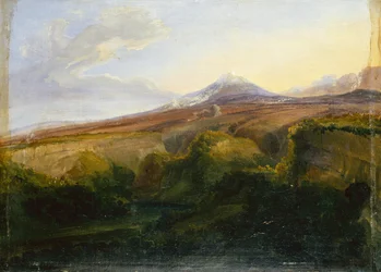 Vue du Vésuve