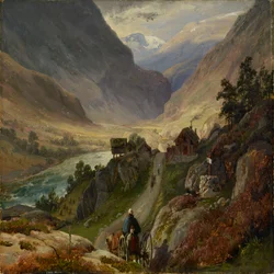 Routes escarpées à Lærdal