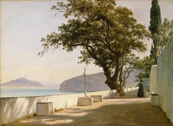 Terrasse avec chêne, Sorrente