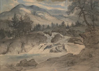 Les chutes de Labro, 1824-42