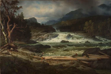 Les chutes de Labro à Kongsberg