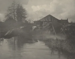 Un chantier naval à Norfolk, 1886 (photo)