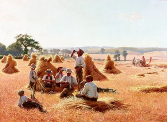 Moissonneurs se reposant, 1898