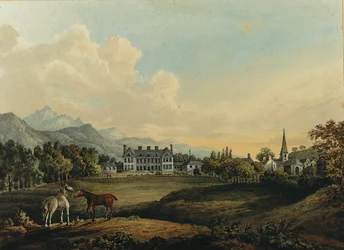 Vues de Killarney : Maison de Lord Kenmare