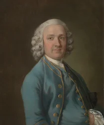 Un homme appelé M. Wood, le maître de danse, vers 1757