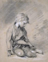 Garçon mendiant, vers 1780