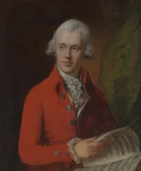 Charles Rousseau Burney 1747-1819, vers 1780