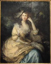 Frances Susanna, Lady de Dunstanville, par Thomas Gainsborough, vers 1786 - Corcoran Gallery of Art - DSC01332