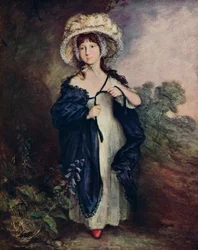 Mlle Elizabeth Haverfield, vers 1780, 1910