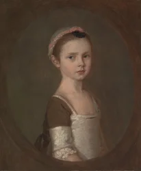 Mademoiselle Susanna Gardiner 1752-1818, entre 1758 et 1759