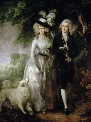 M. et Mme William Hallett (La Promenade du matin), vers 1785