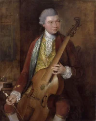 Portrait de Carl Friedrich Abel (1723-1787)