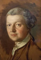 Portrait de Joshua Kirby (1716-1774), vers 1754-56