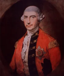Sir Jeffrey Amherst, commandant britannique ayant combattu contre les Français au Canada