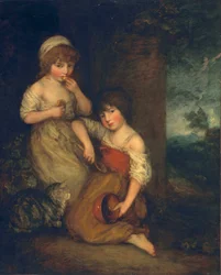 Jeune Hobbinol et Ganderetta, vers 1788