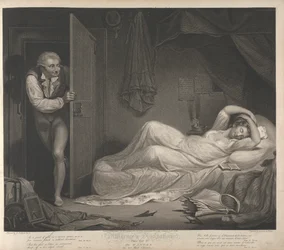 Diligence et dissipation : La débauchée dans sa chambre (Planche 3)