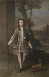 Portrait en pied de William King, âgé de 10 ans, 1720