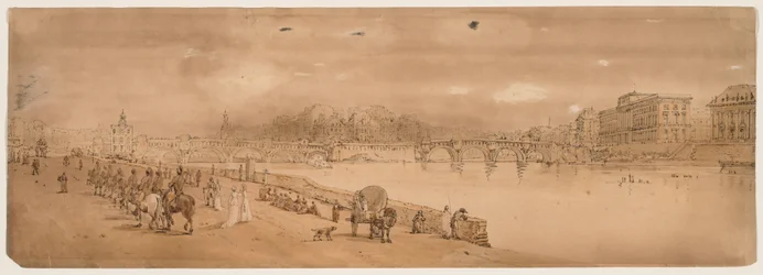 Une sélection de vingt des vues les plus pittoresques de Paris, 1802