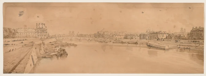 Une sélection de vingt des vues les plus pittoresques de Paris, 1802
