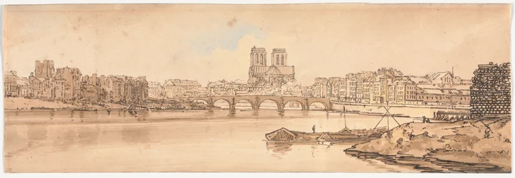 Une sélection de vingt des vues les plus pittoresques de Paris, 1802