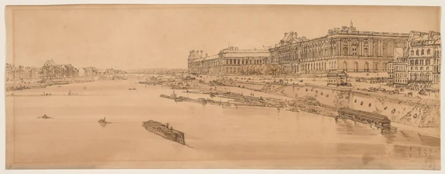 Une sélection de vingt des vues les plus pittoresques de Paris, 1802