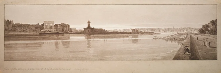 Une sélection de vingt des vues les plus pittoresques de Paris : Vue du village de Chaillot..., 18