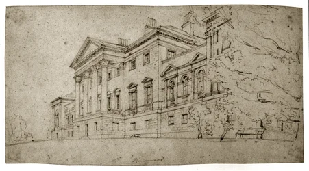 Harewood House, Yorkshire, vers 1798