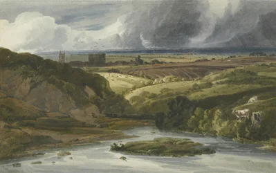Château de Lydford, 1800