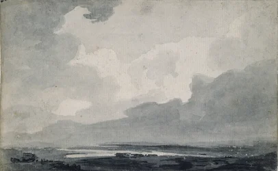 Vue de la lande, vers 1800