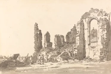 Ruines du palais de Savoy, Londres