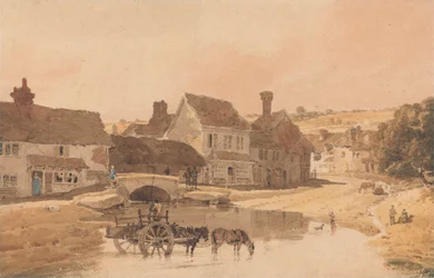 Le village de Kirkstall, Yorkshire