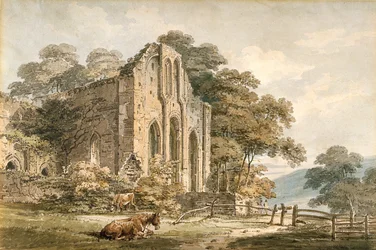 Abbaye de Valle Crucis, Denbighshire, Pays de Galles du Nord