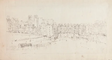 Vue du Pont Saint-Michel depuis le Pont Neuf