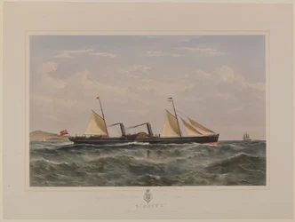 Glasgow et Belfast Royal Mail Steam Ship 
