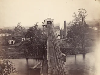 Brise-glace Von Storch, Del  Hudson Canal Co, vers 1863-1865 (photo) 1863-1865 (photo)
