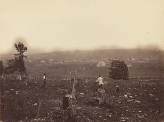 Waymart, vers 1863-1865