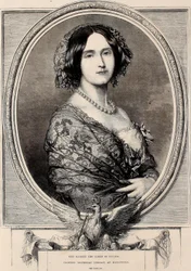 Sa Majesté la Reine de Prusse, couronnée hier (vendredi) à Konigsberg