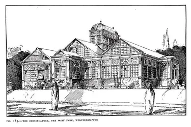 La Serre, le West Park, Wolverhampton, de 