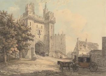 La porte du château de Lancaster
