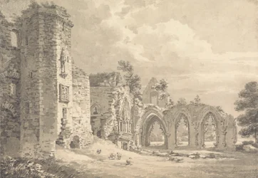 Les ruines du Collège de Lincluden, près de Dumfries