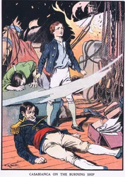 Casabianca (lithographie couleur)