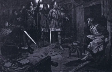 La capture de William Wallace AD1305 (lithographie)