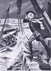 Pour éclairer un chemin vers la mer : Smeaton, illustration tirée de "Cassell